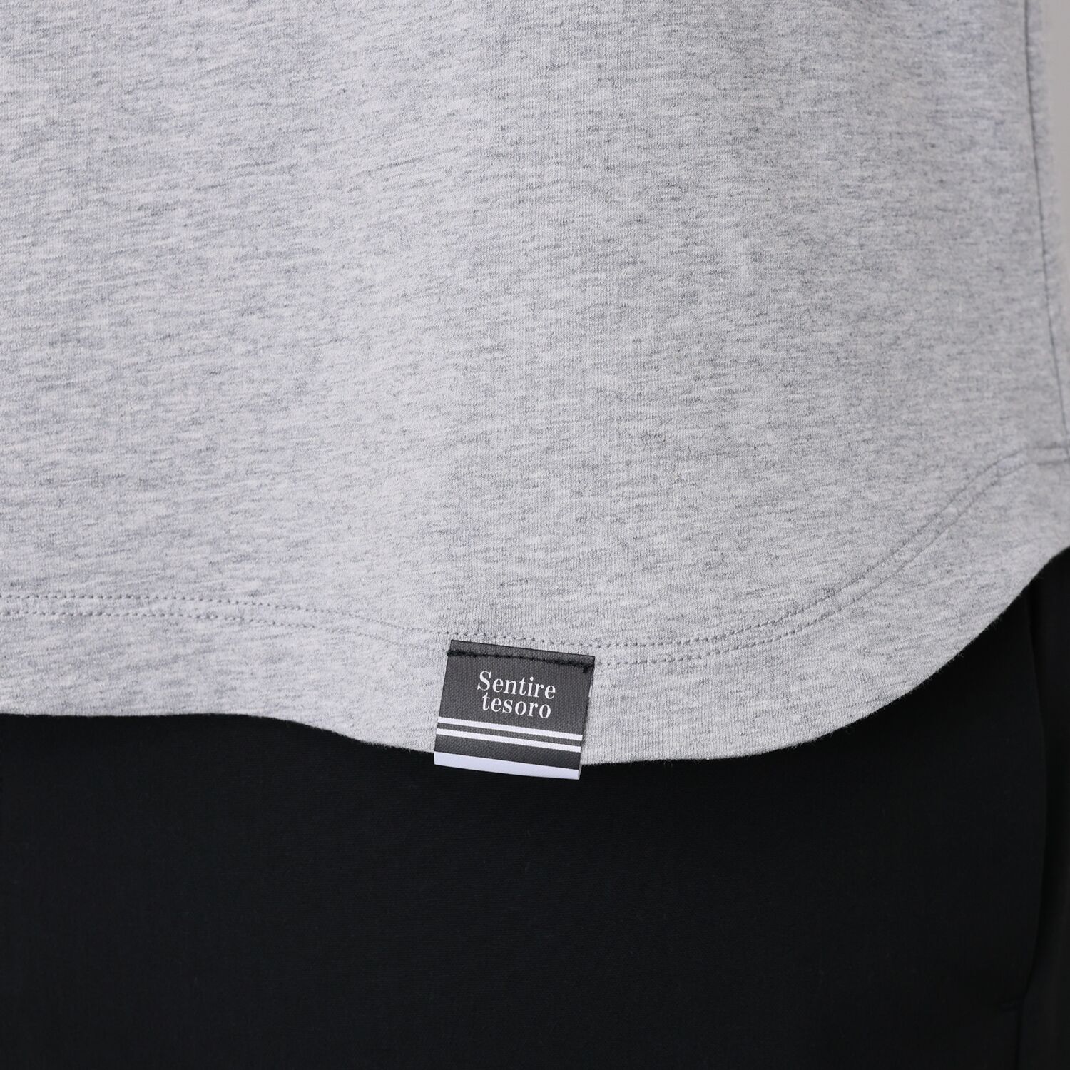 センティア　テゾーロ マルチ消臭・抗菌 こだわりのメンズ 裾カーブＴシャツ