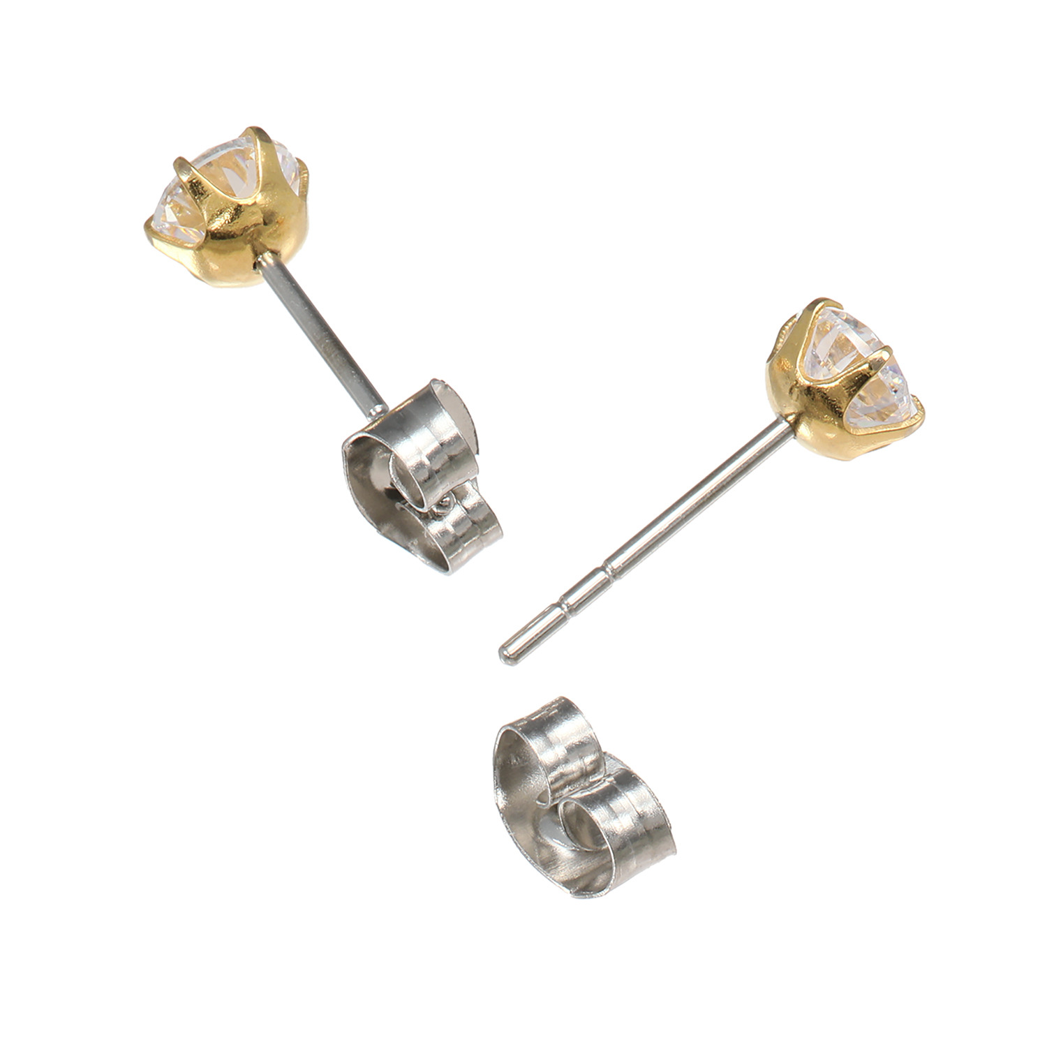 ベリテ イオンプレーティング サージカルステンレス ダロウ社製ＣＺ スタッドピアス