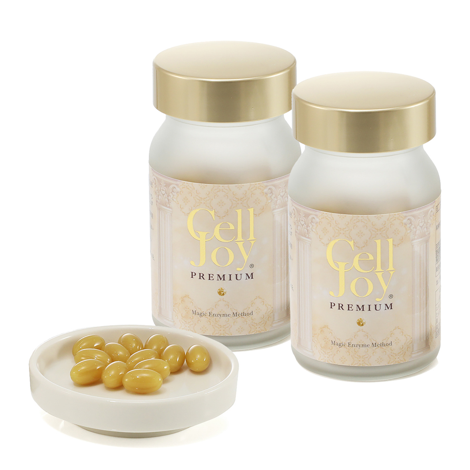 素材まるごと超低分子化！ 全身美容サプリメント “セルジョイプレミアム” ２個セット