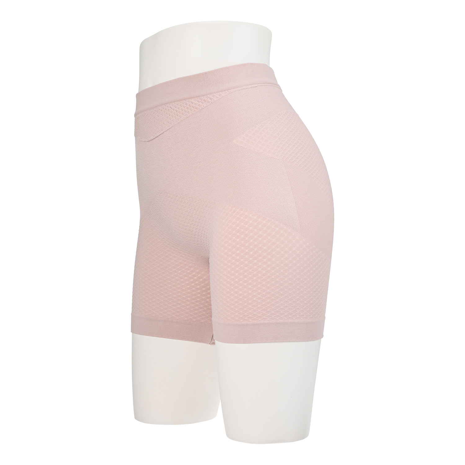 女の欲望 快適ワッフルメッシュ 骨盤＆ヒップサポート １．５分丈パンツ 同色４枚セット