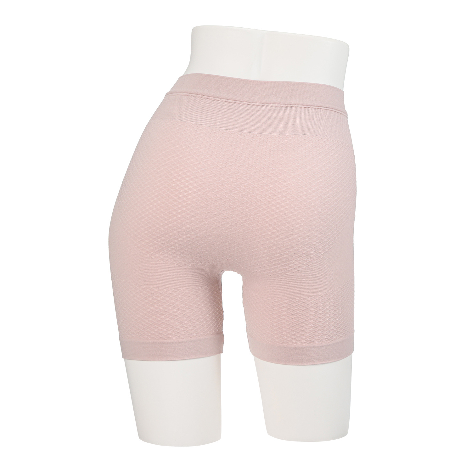 女の欲望 快適ワッフルメッシュ 骨盤＆ヒップサポート １．５分丈パンツ 同色４枚セット