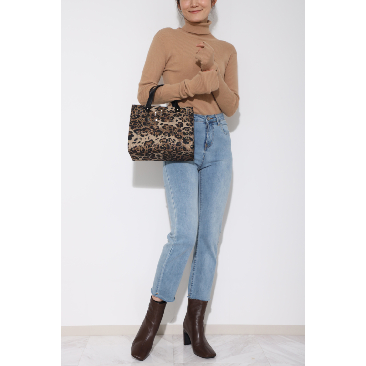 ダジュール アニマルジャガード トートバッグ