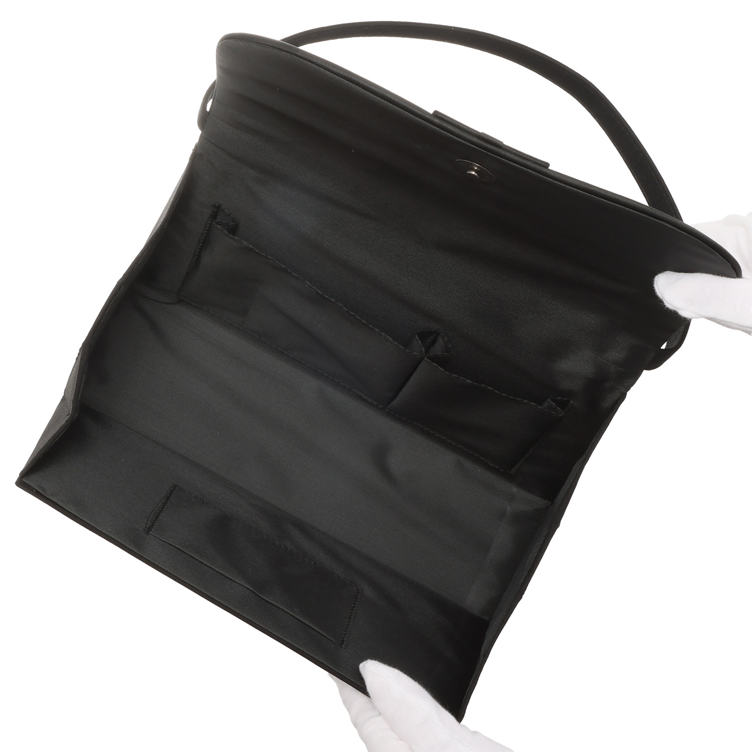 ラルジュ ブラックフォーマルバッグ ＜袱紗・サブバッグ付Ｂ＞