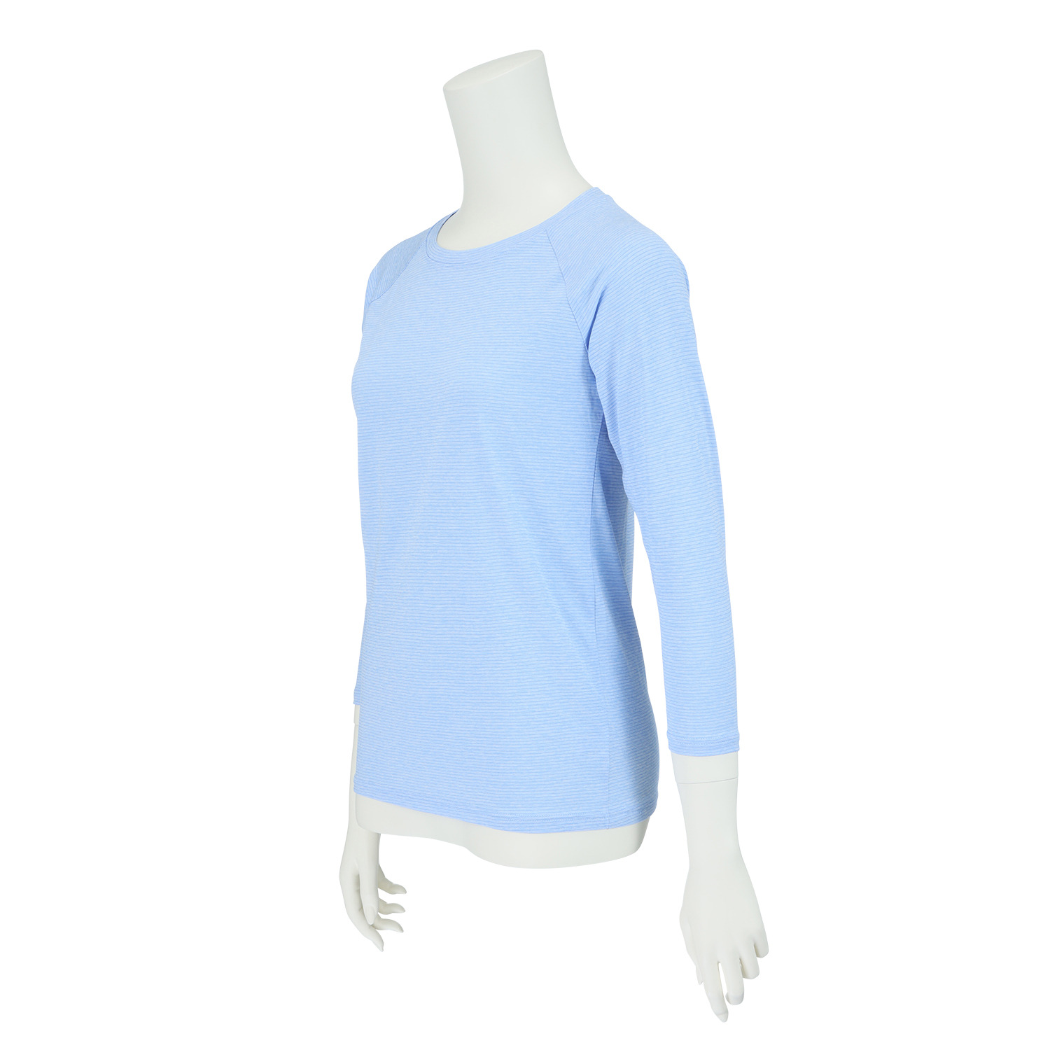 ブリーズドライ 遮熱＆汗対策 快適さらさら ラグランスリーブ 八分袖シャツ３枚セット