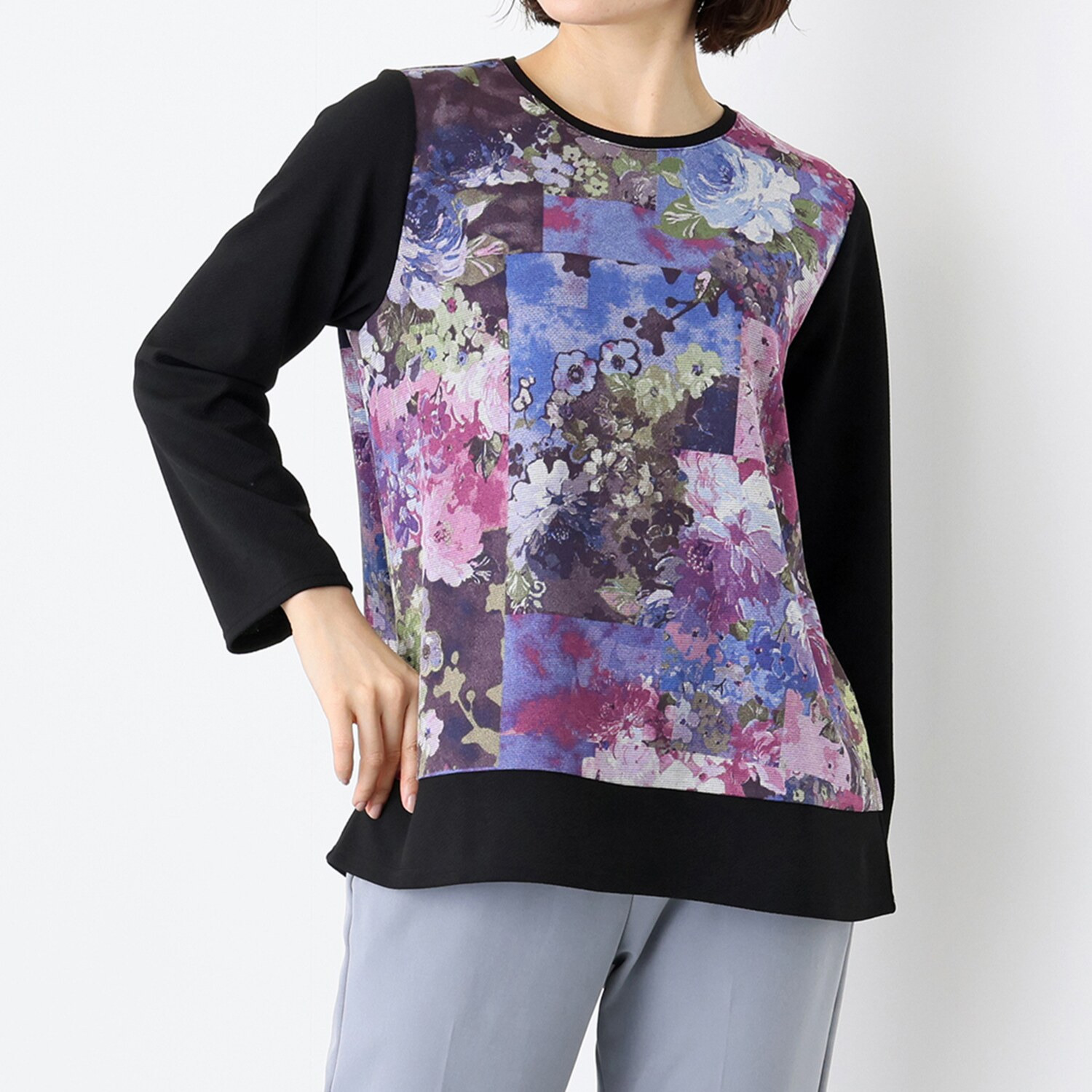 ダジュール プリントデザイン チュニック