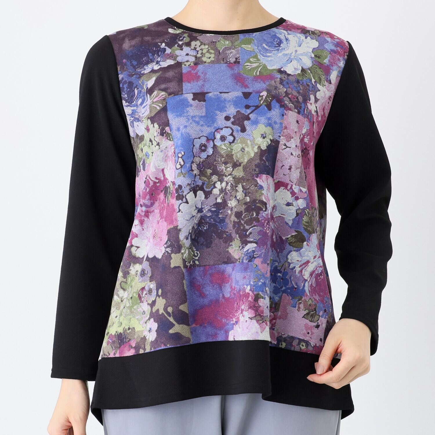 ダジュール プリントデザイン チュニック