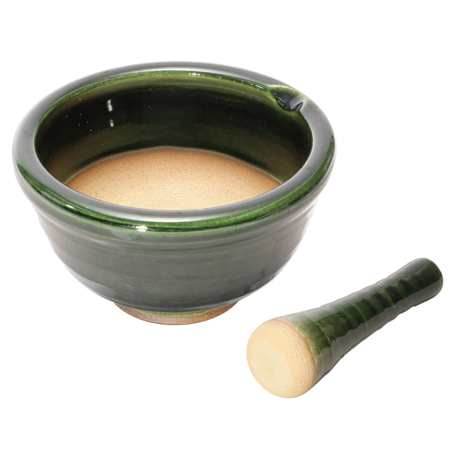 料理を楽しく！ 溝のないすり鉢 “めぐみ鉢” ＜大小２個セット＞