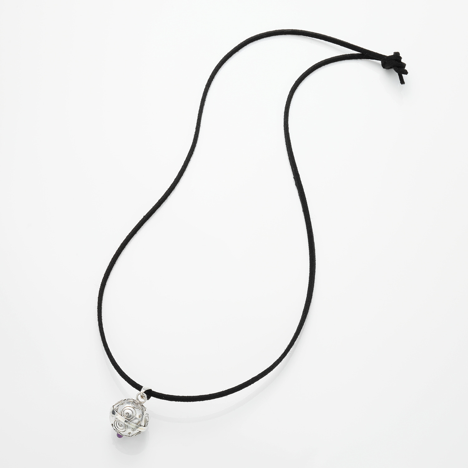 ガムランボール コードネックレス＆ キーホルダー付 ペンダントトップ ＜大金満＞ 〜金財拡大・浄化・解決成就〜