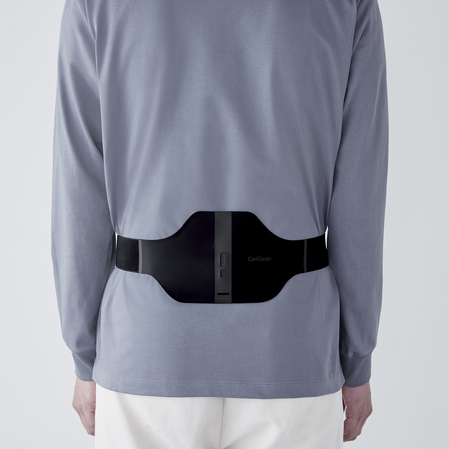 パナソニック はおるだけ！ ずっとながらでコリ治療 高周波治療器 コリコランワイド 腰アタッチメント ＥＷ−９Ｒ５５Ｗ−Ｋ