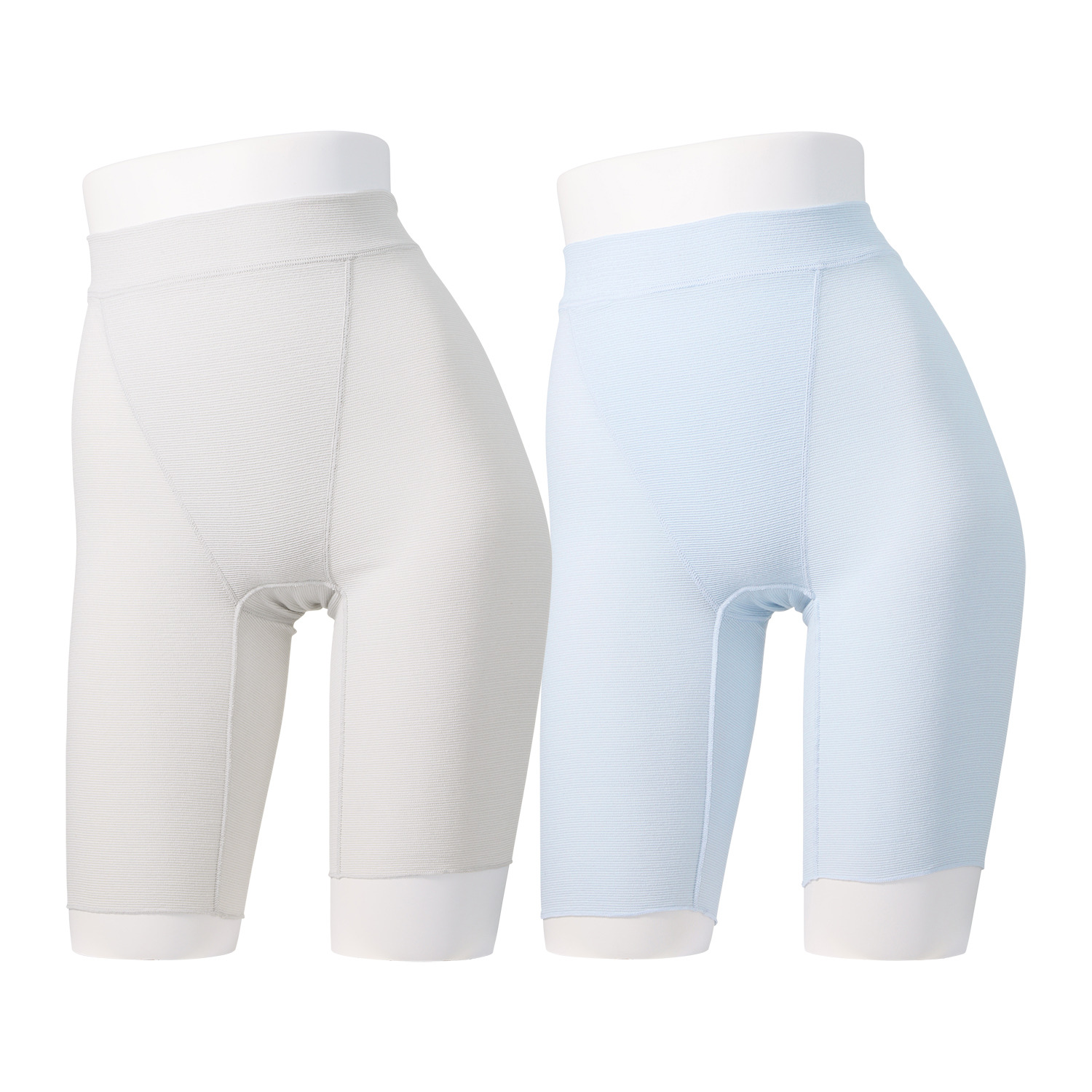 丸福ガーゼ 速乾・抗菌防臭 綿モダール混 三分丈ショーツ ２枚セット