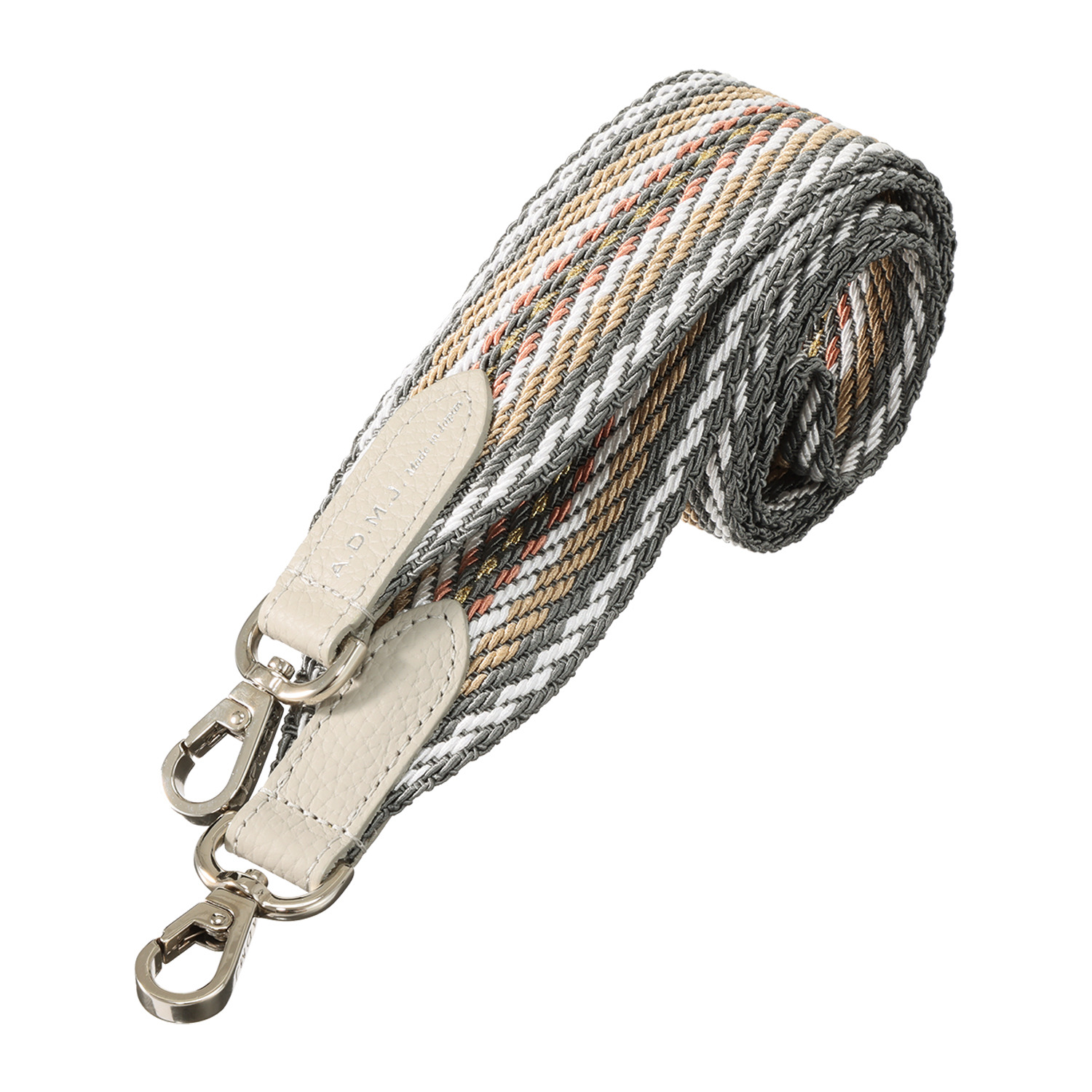 エーディーエムジェイ イタリア製テープ使用 ストラップ