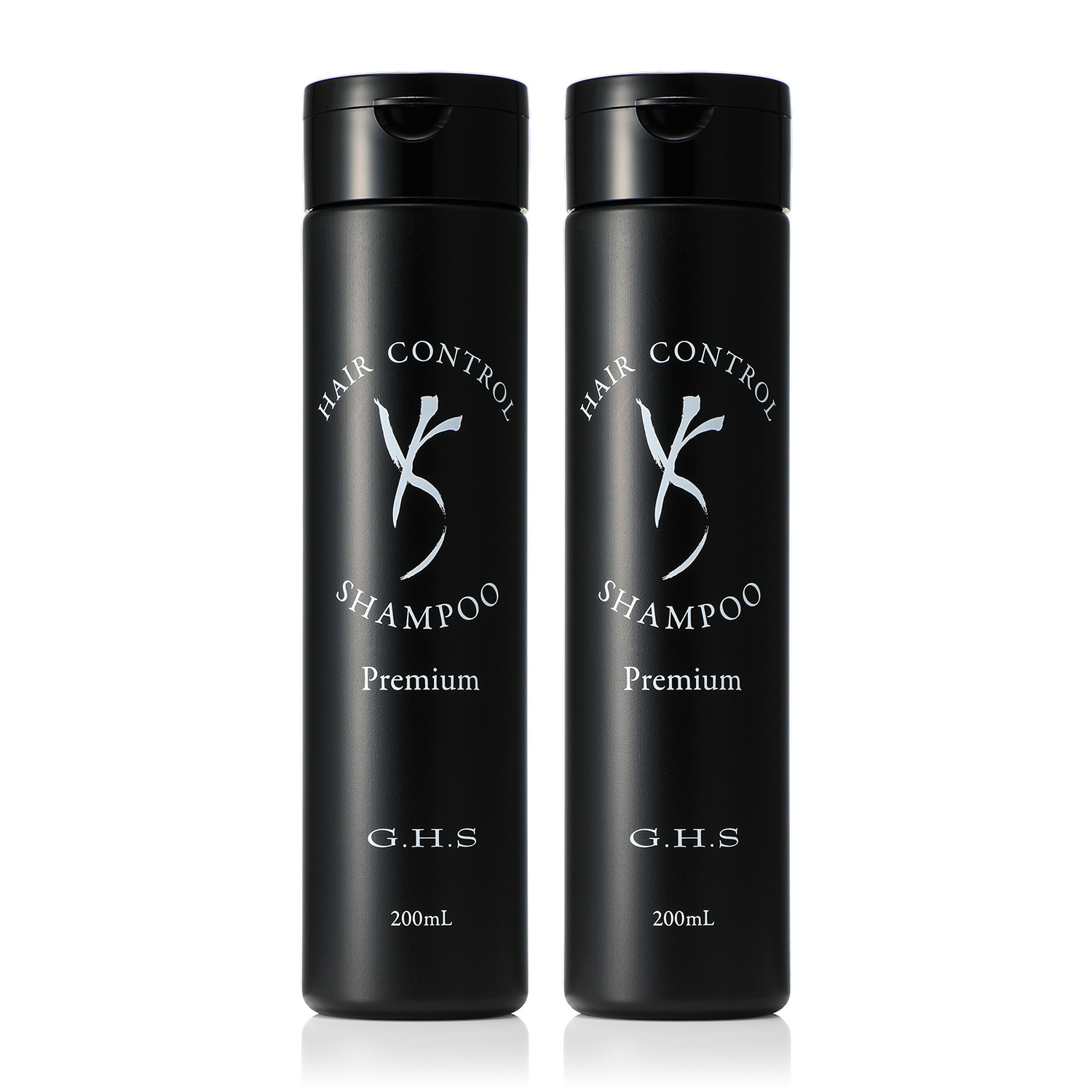 リニューアル前商品   ジーエイチエス 日本が誇る世界的ヘア メイクアップアーティスト 七條慶紀氏開発 ヘアーコントロール シャンプー　プレミアム ２本セット