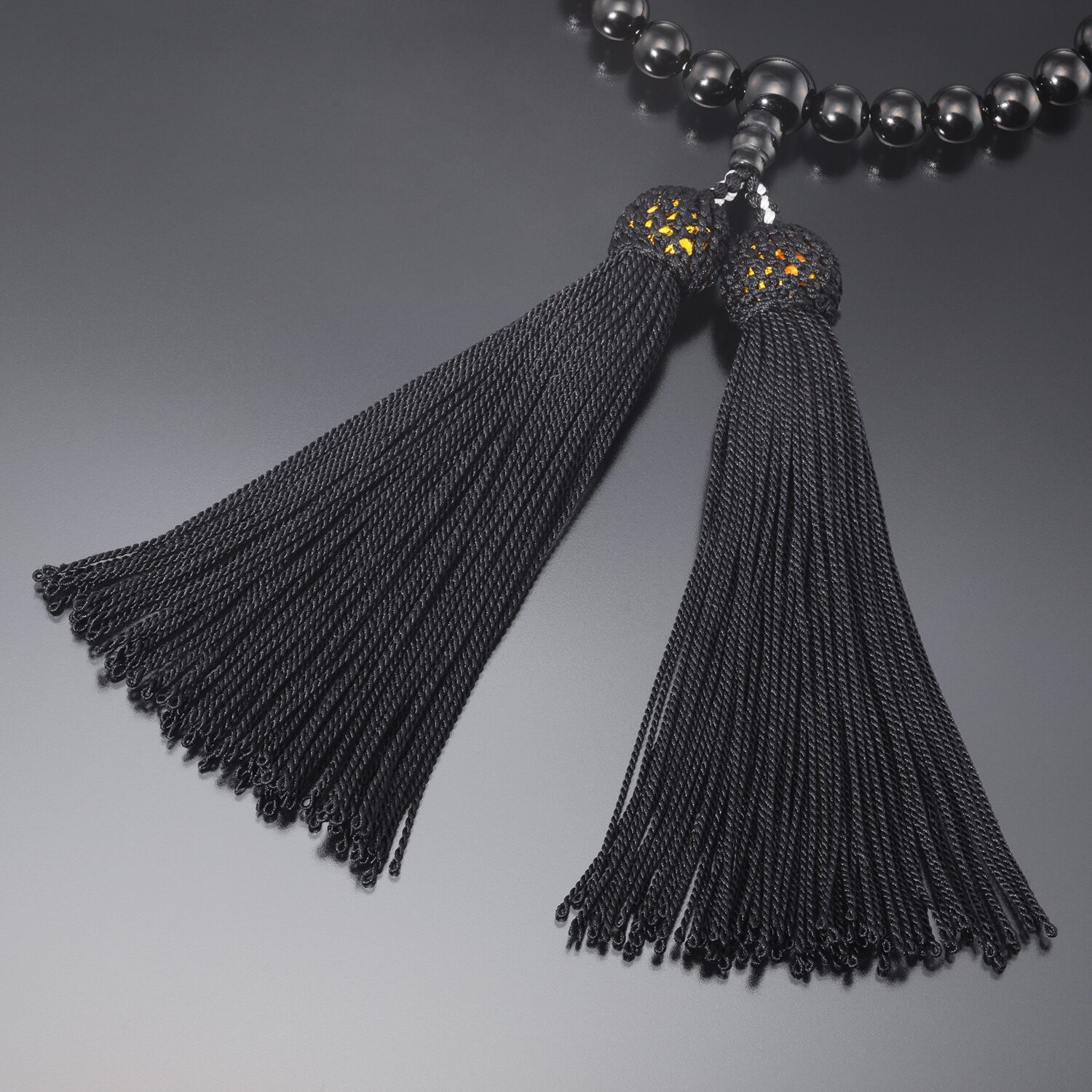 バイネイチャーサイレンス ジェット＆ ブラックオニキス 念珠