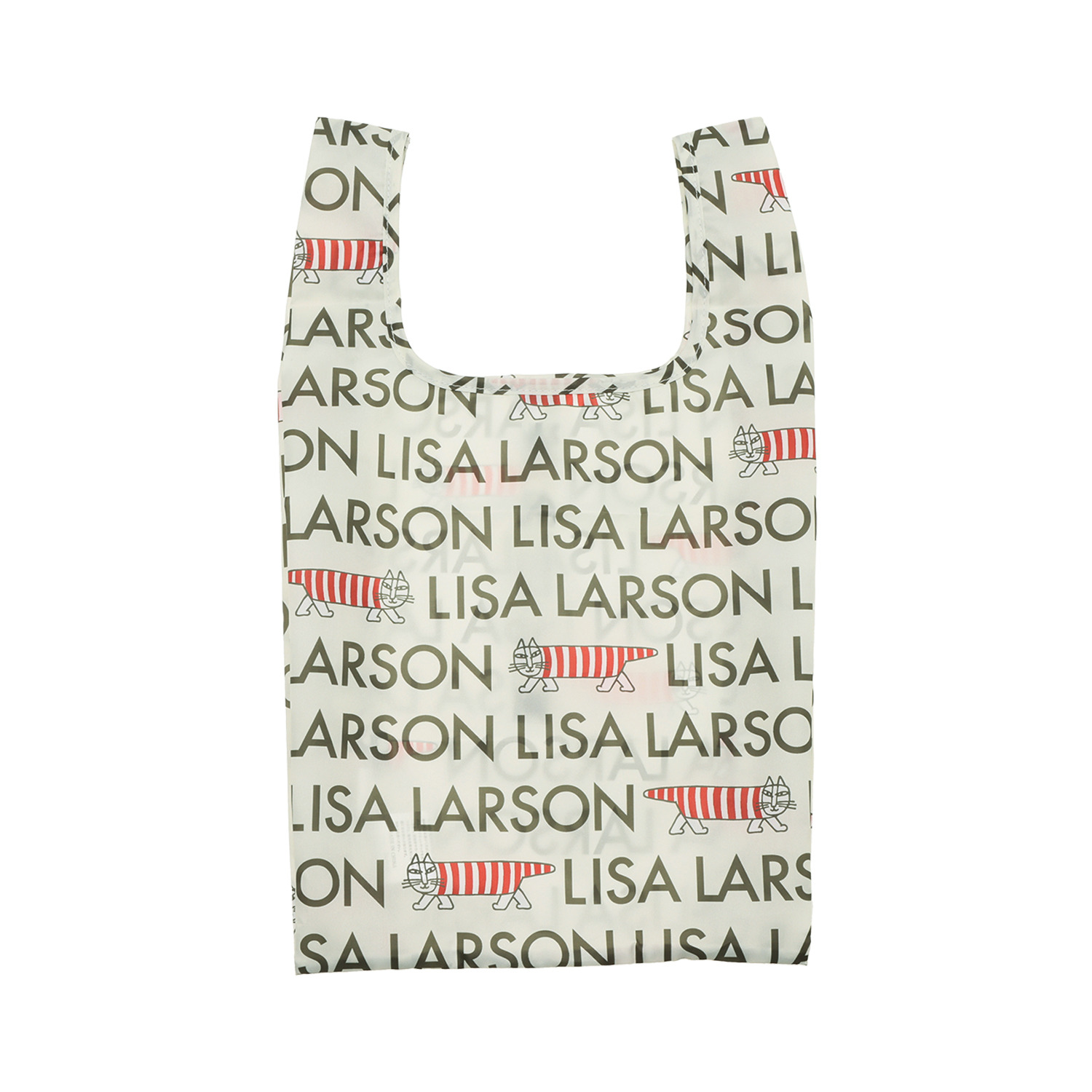 リサ・ラーソン エコバッグ付 はっ水・軽量 ２ウェイショルダーバッグ