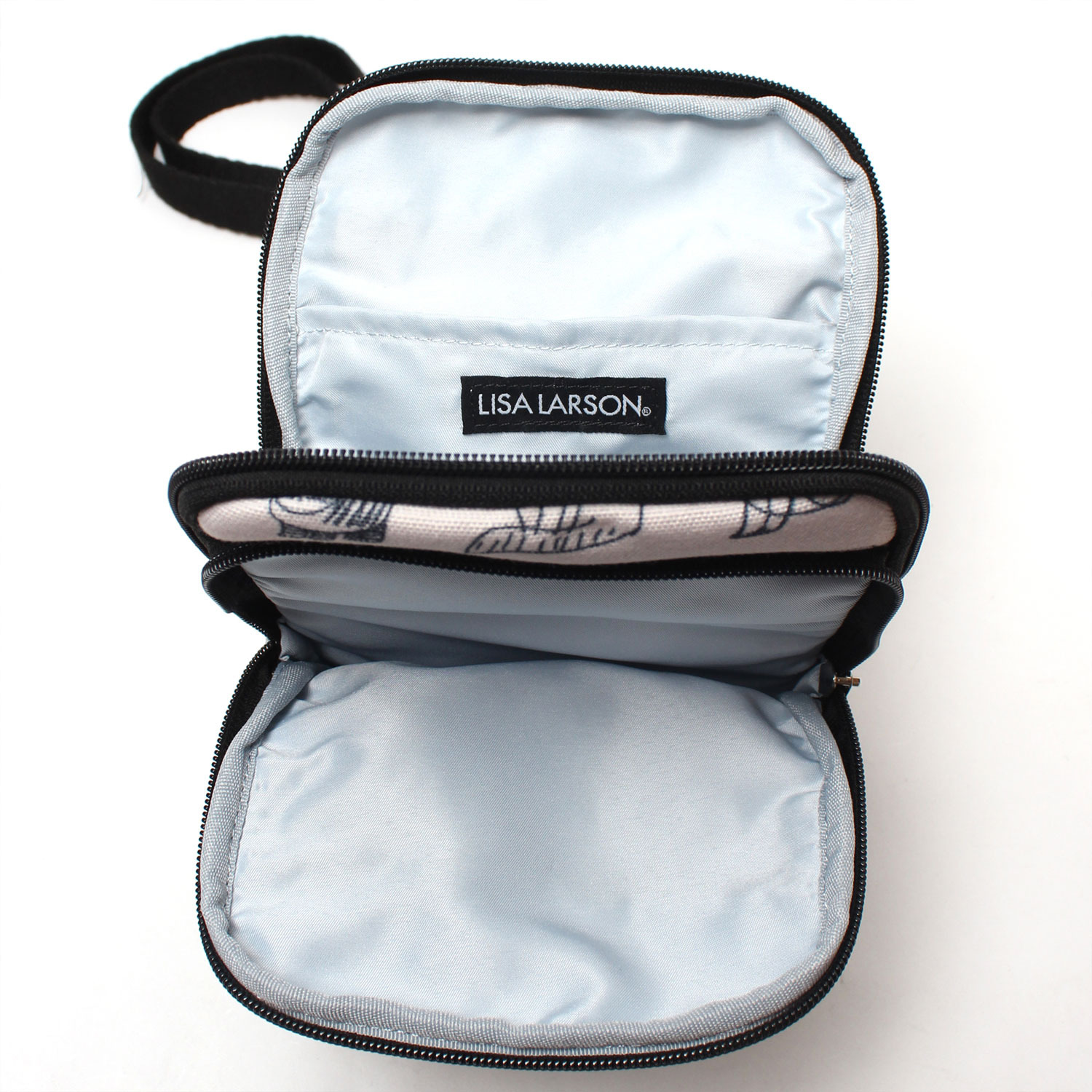 リサ・ラーソン スケッチねこたち 軽量 スマホショルダーバッグ