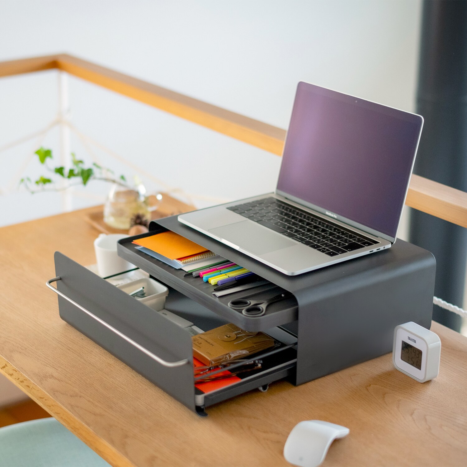 ＵｔａＵ キッチンやデスクの小物を スタイリッシュに スッキリ収納！ カウンタードロワー