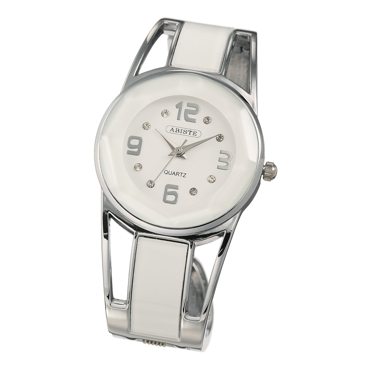 アビステ ウォッチ＆アクセサリーズ ビジュウ スタイリッシュ バングルウォッチ