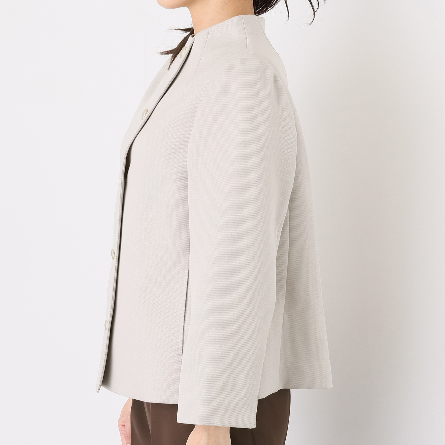 プララパ グログラン ボトルネック ジャケット