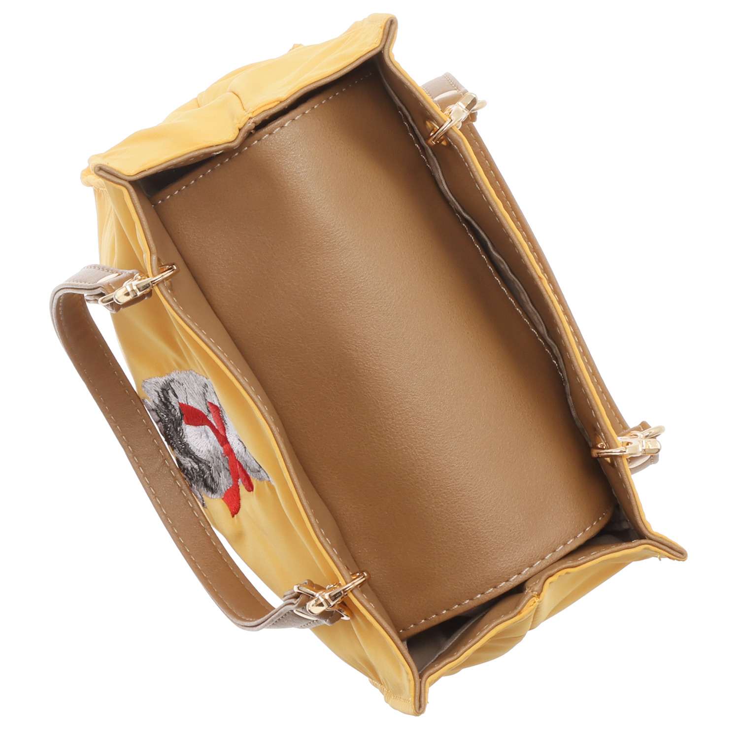 ラルジュ ポップな刺しゅうの トートバッグ