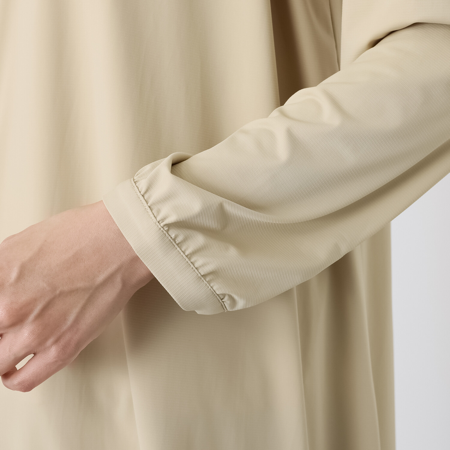 マリ・クレール　スポール 接触冷感 チュニック丈シャツ