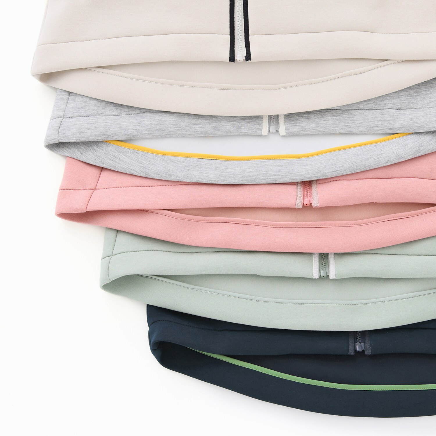 アンリック　オー　ブルー ソフトダンボール パイピングアクセント バックシャン エアーブルゾン