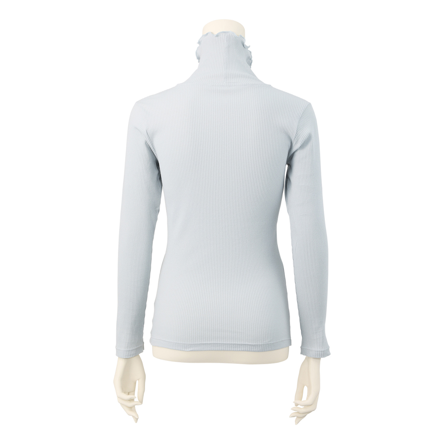 ジュエル オーガニック コットン１００％ リブ編長袖インナー ３枚セット