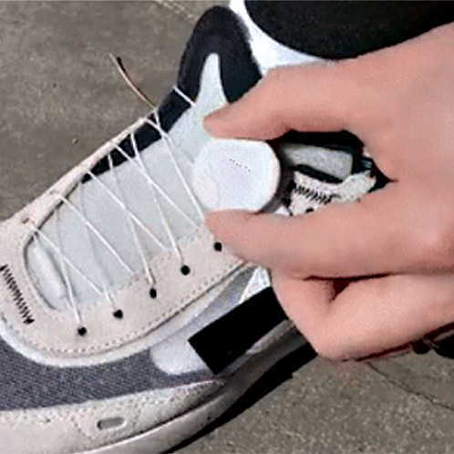 ダイヤルを回して 簡単に締められる！ ダイヤル式靴紐 コンフィ ２足セット