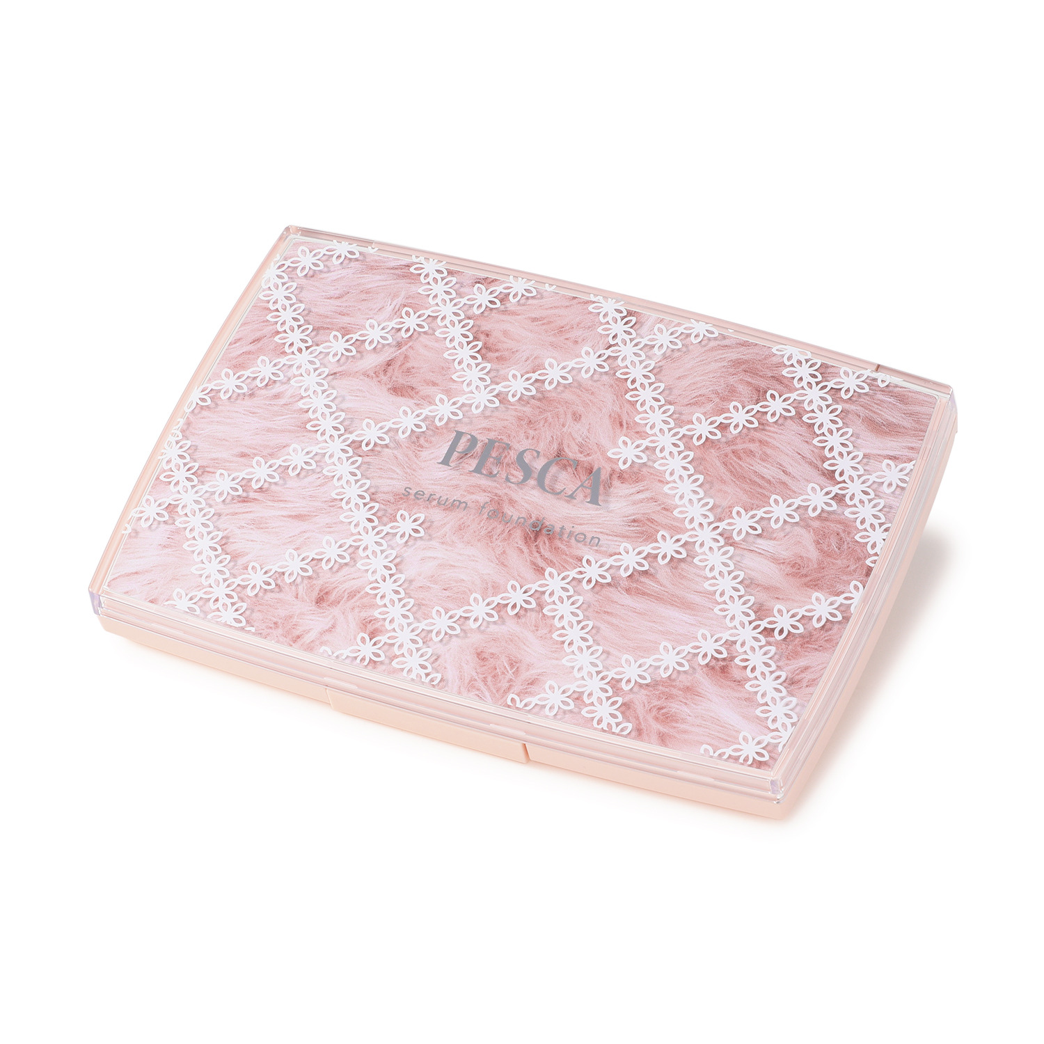 ペスカ サロン級の美白ケア 透明感のあるツヤ肌を演出 １品７役！薬用セラム ファンデーション ２個分特別セット