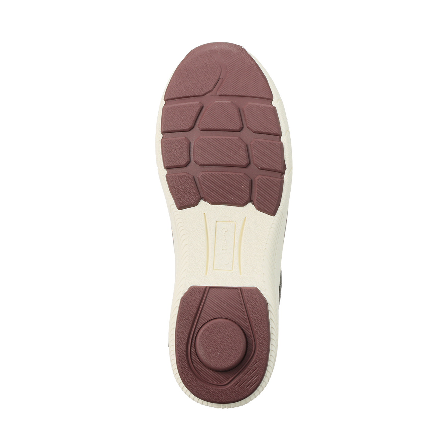 エスタシオン 空気循環ソール 牛革 カラフルロゴデザイン スニーカー