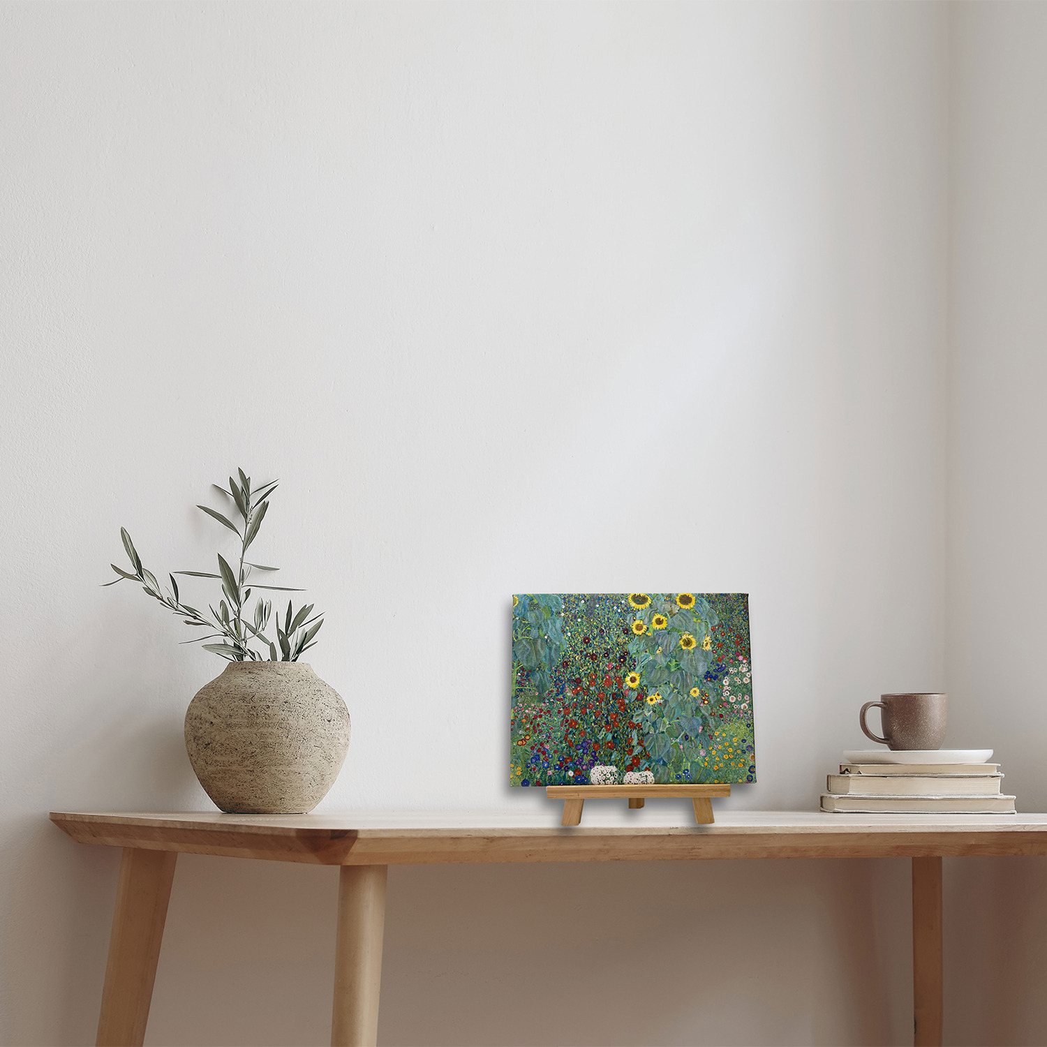 インテリアアート “ひまわりの咲く農園” ＜約２２×２７ｃｍ＞ 