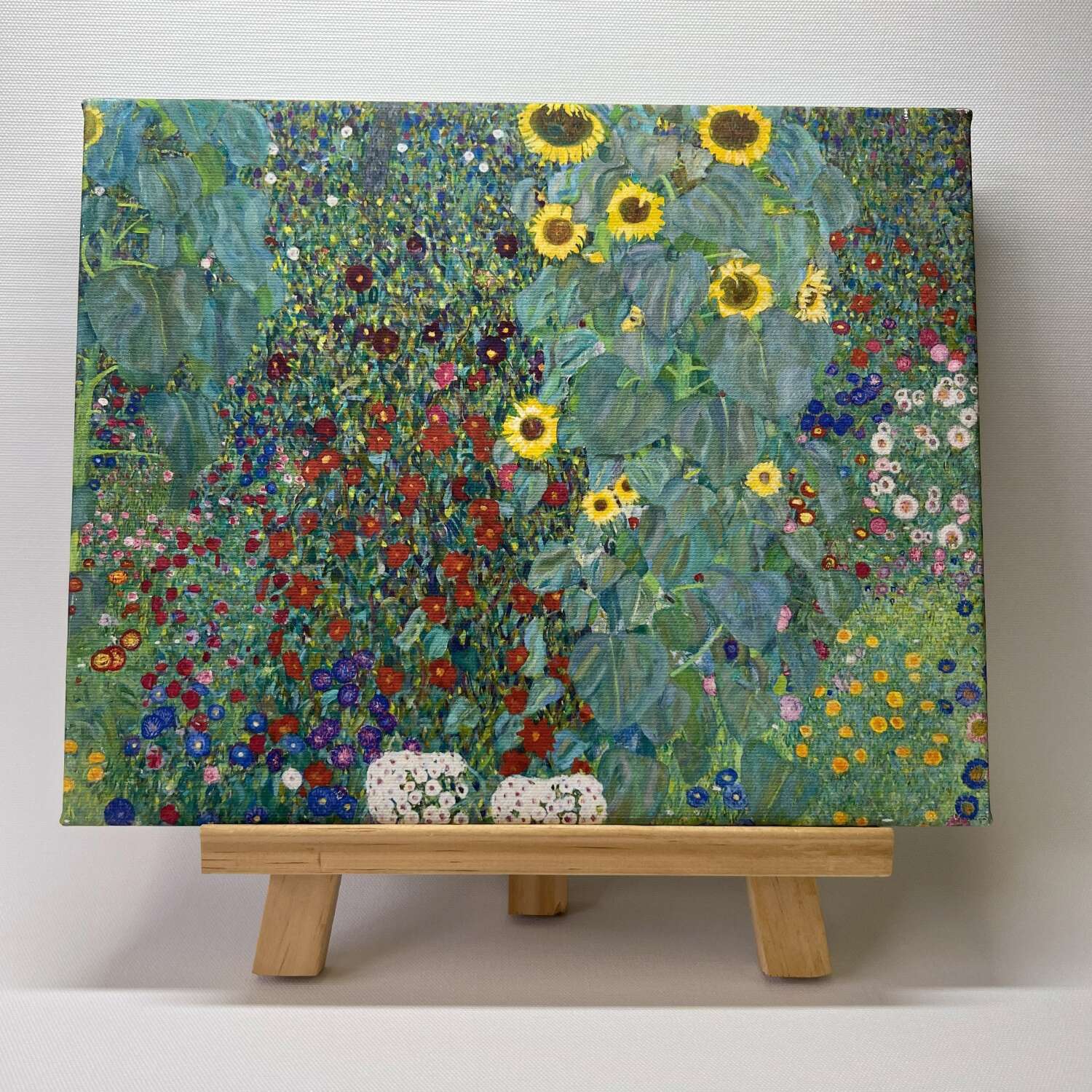 インテリアアート “ひまわりの咲く農園” ＜約２２×２７ｃｍ＞ 