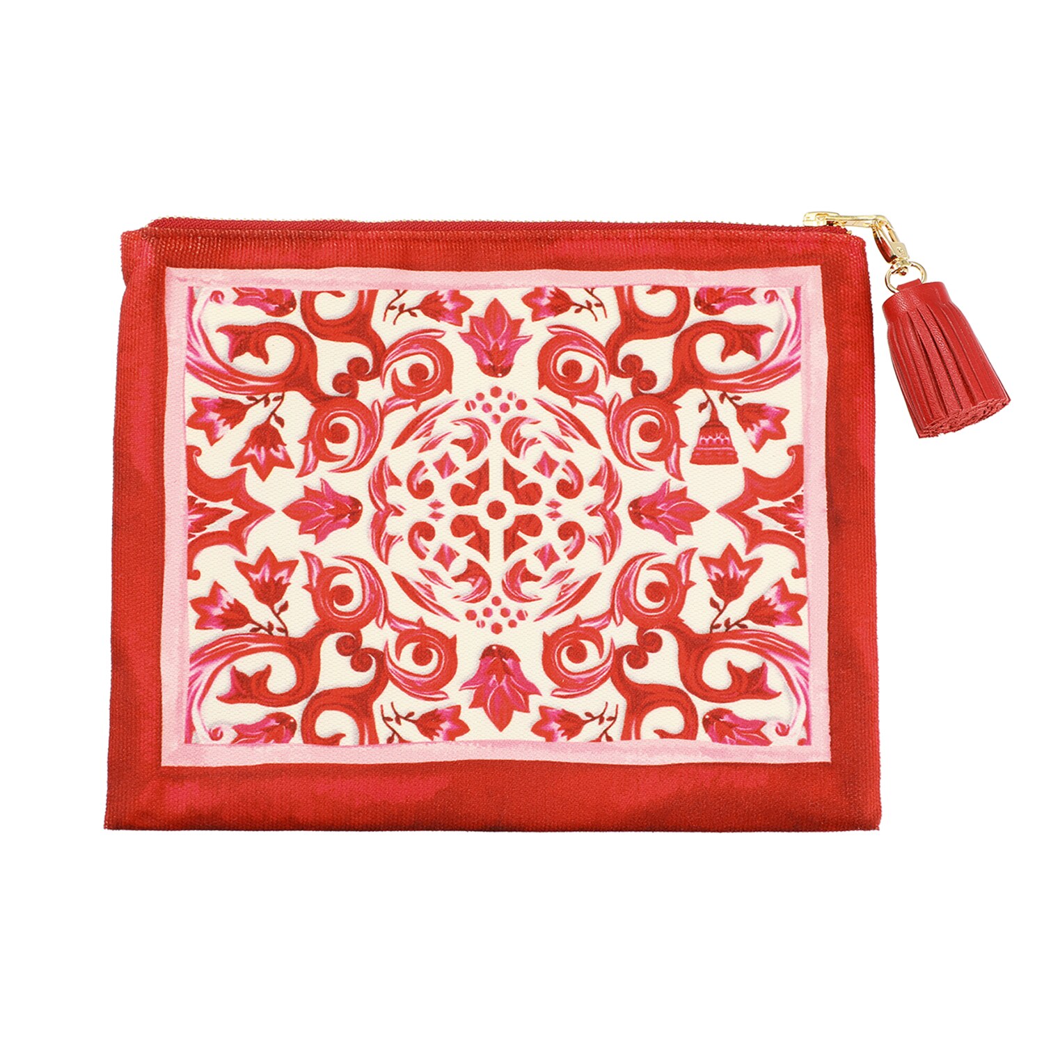 お宝ポーチ ＜金財の祝福＞ レッドモスク 〜大金財・大強運・健康〜
