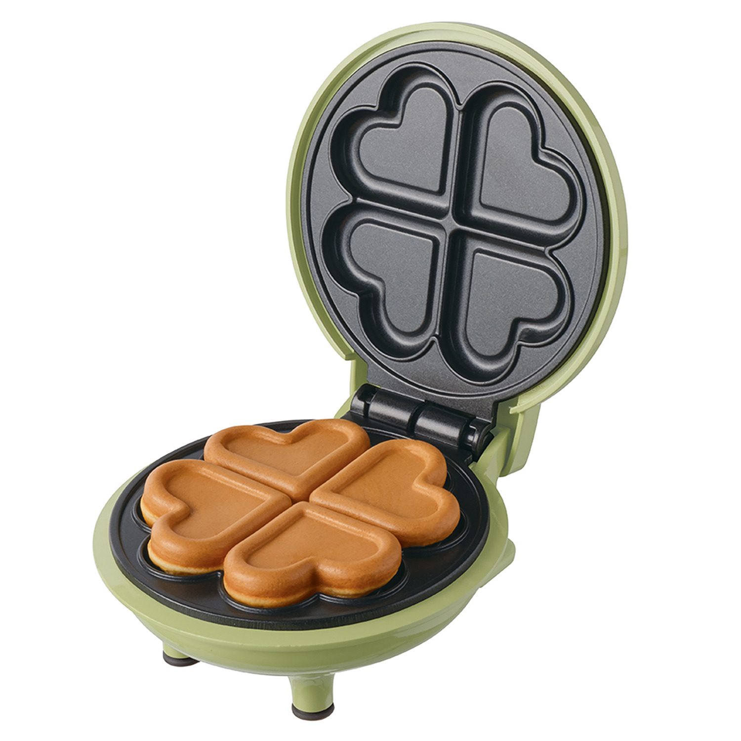 レコルト 焼き上がりがキュート！ 手のひらサイズの スマイルベイカーミニ 専用レシピ付き ＲＳＭ−２