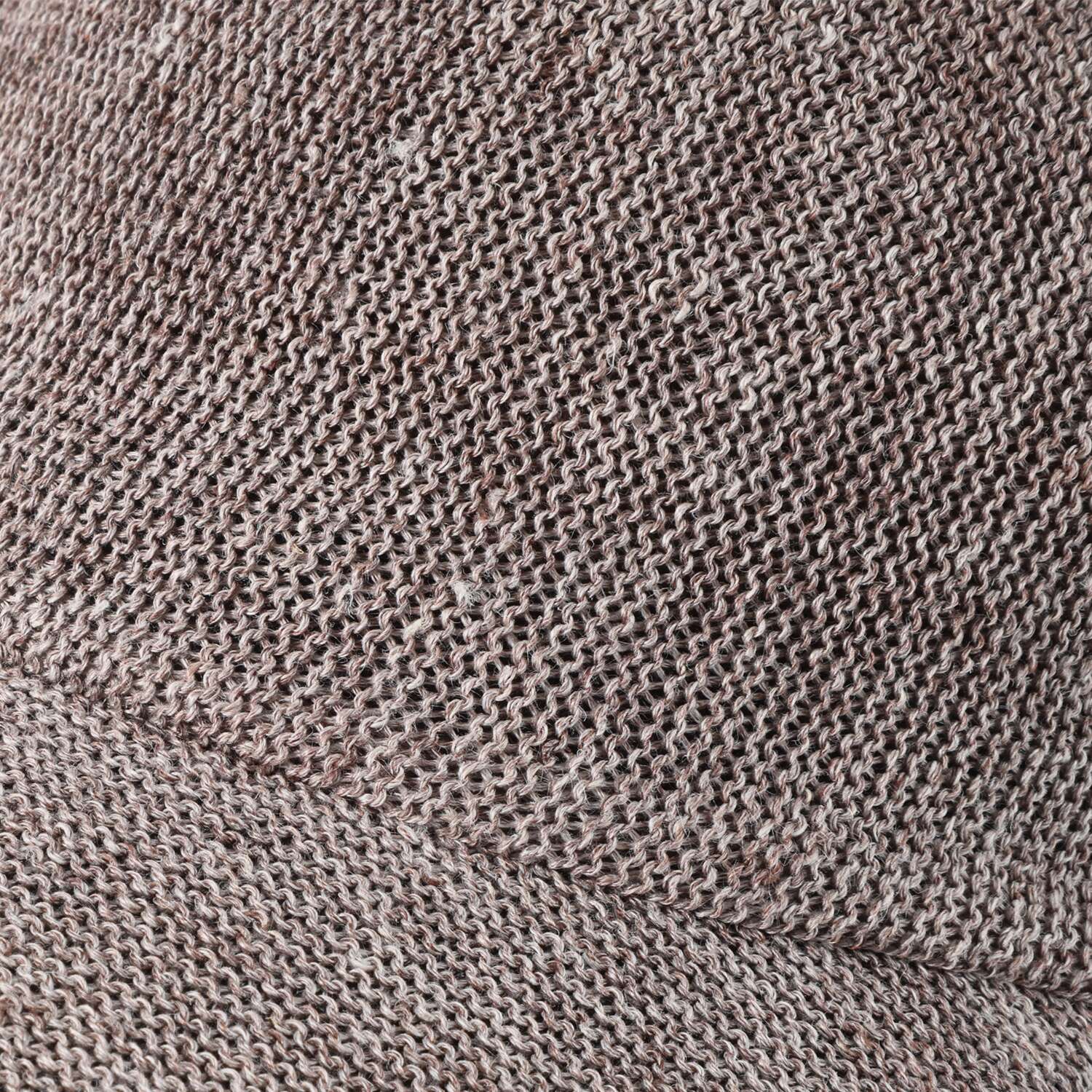 ジョナータ ＵＶカット リネン混 透かし編みキャップ
