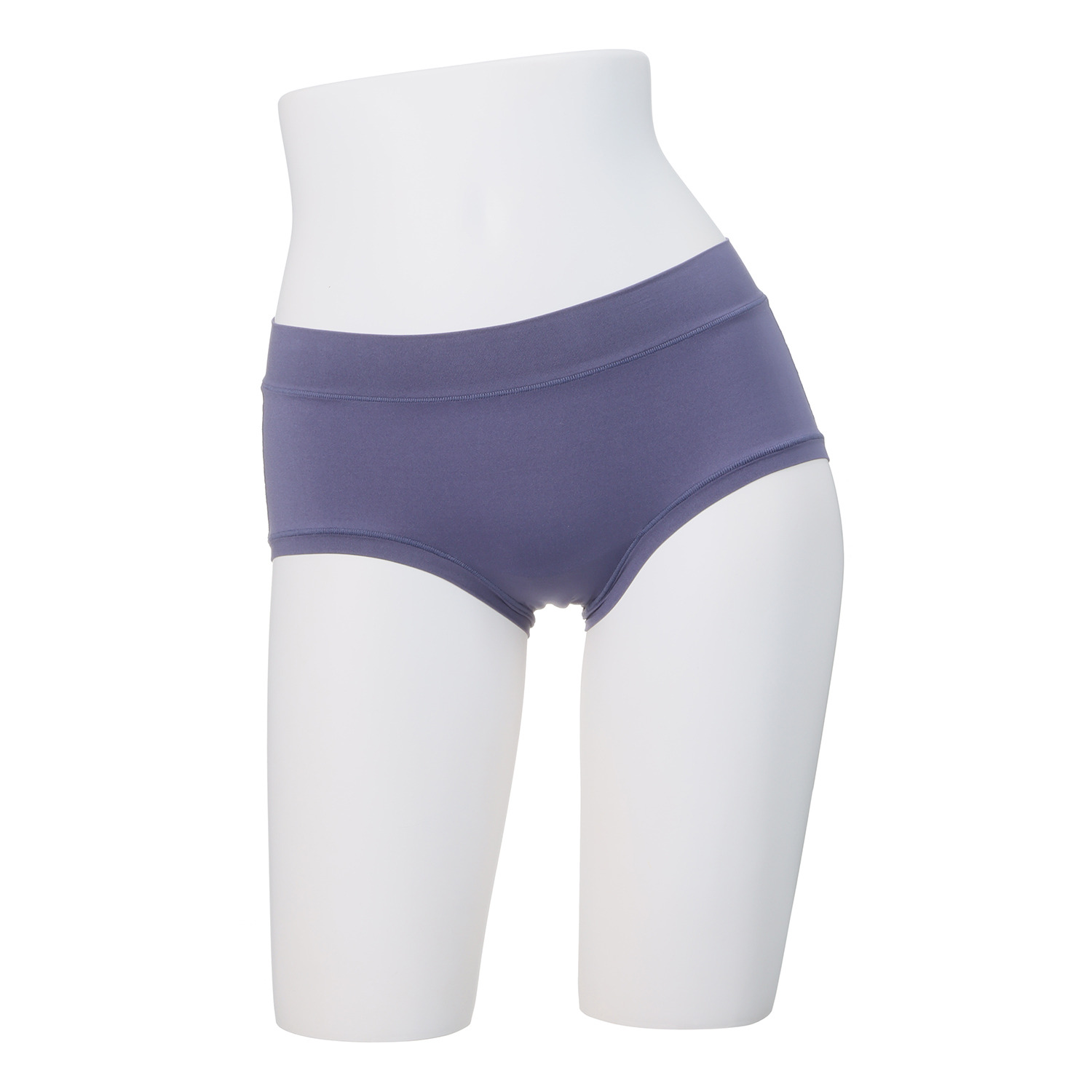 マリランテ 柔らか伸び伸び快適素材 のびのびショーツ ７枚セット ＜ベージュ＆ネイビー＞