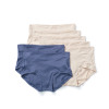 マリランテ 柔らか伸び伸び快適素材 のびのびショーツ ７枚セット ＜ベージュ＆ネイビー＞