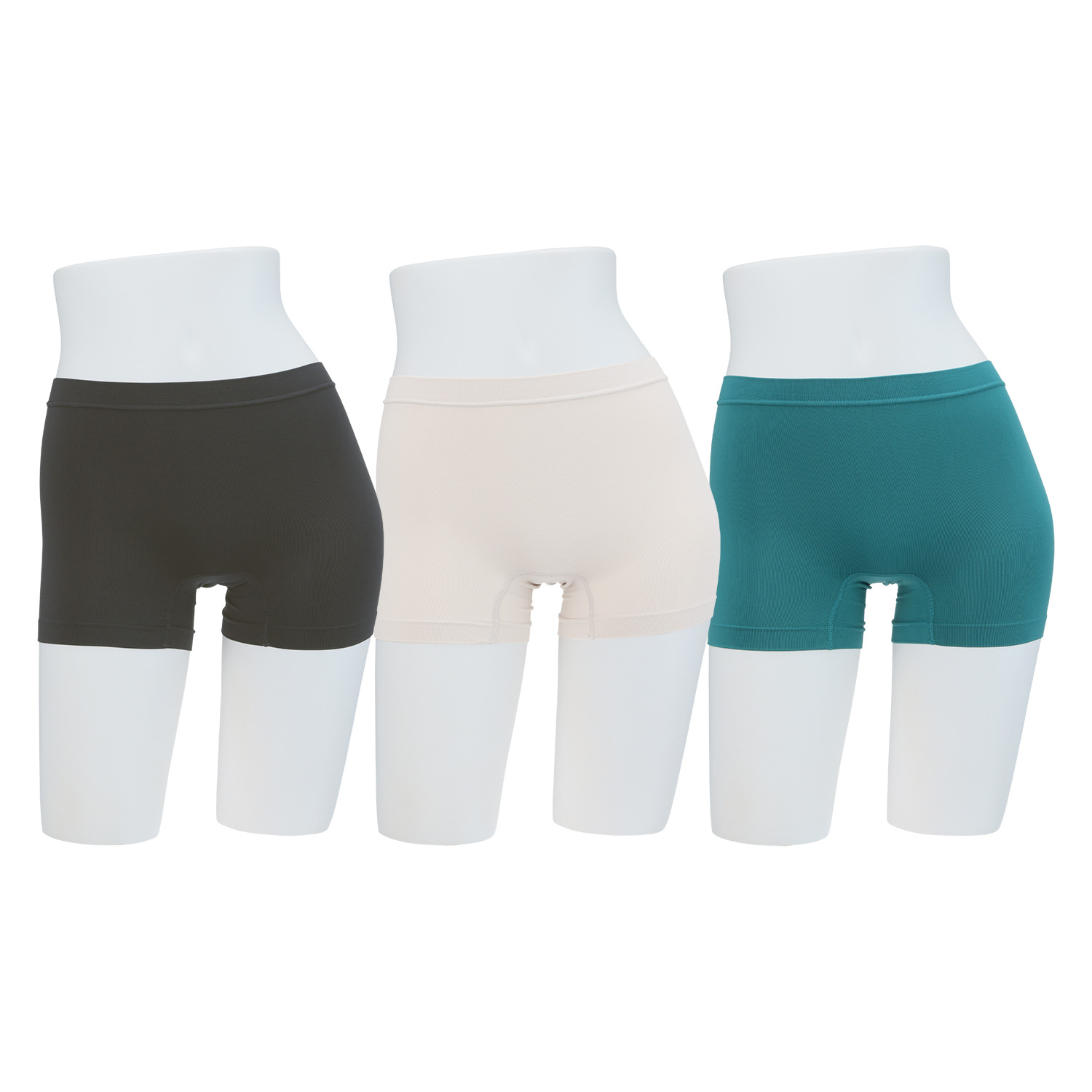 美人工房 しなやかフィット 一分丈ショーツ３枚セット