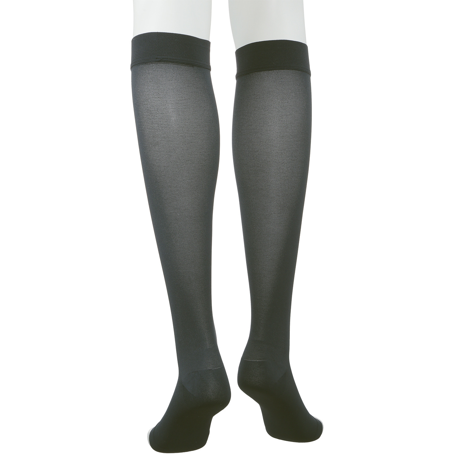 メディカルステイフィット 段階式着圧 ３３０デニール オープントゥハイソックス 