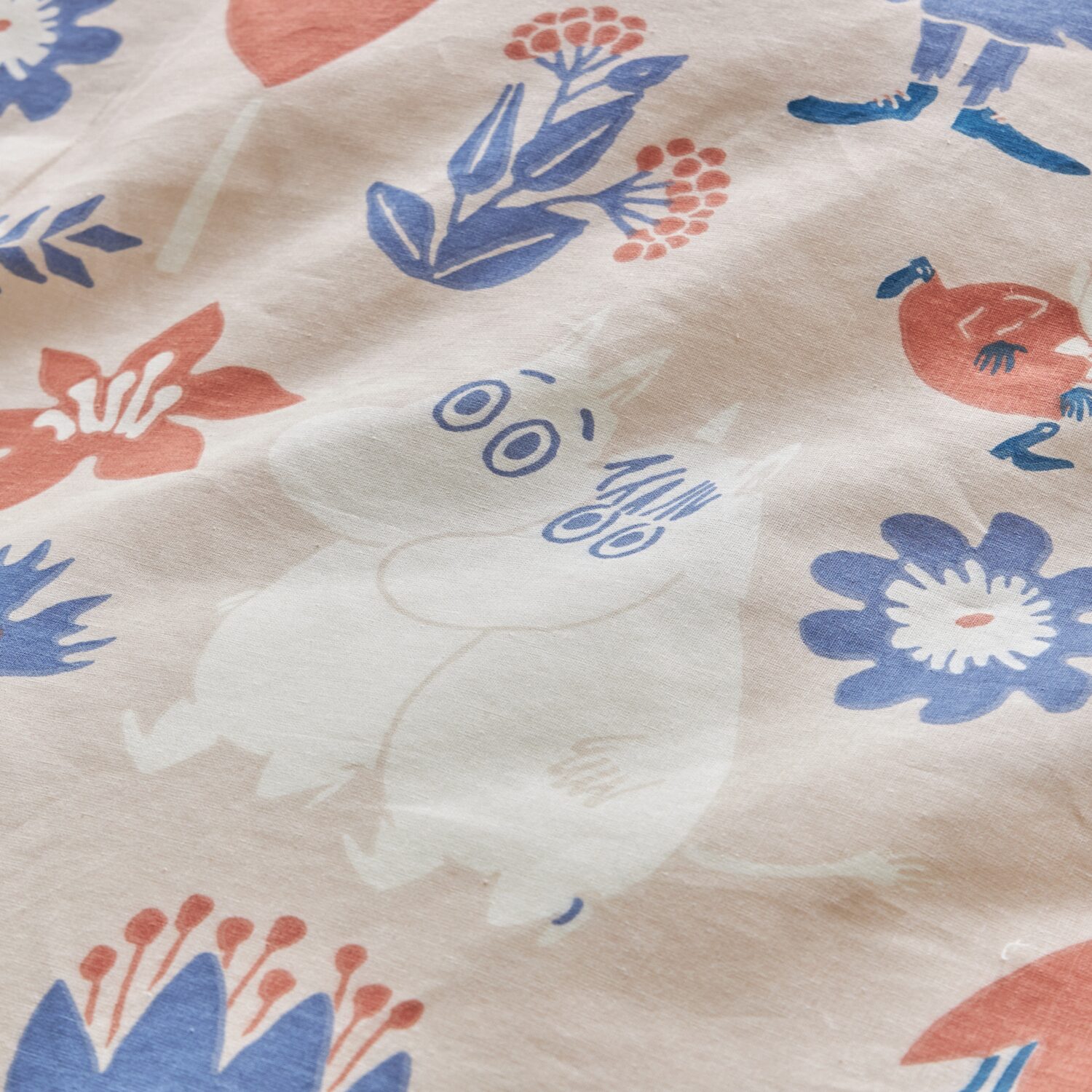 ムーミン 春の訪れ カバーリング４点セット ＜ダブル＞