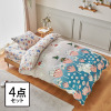 ムーミン 春の訪れ カバーリング４点セット ＜ダブル＞