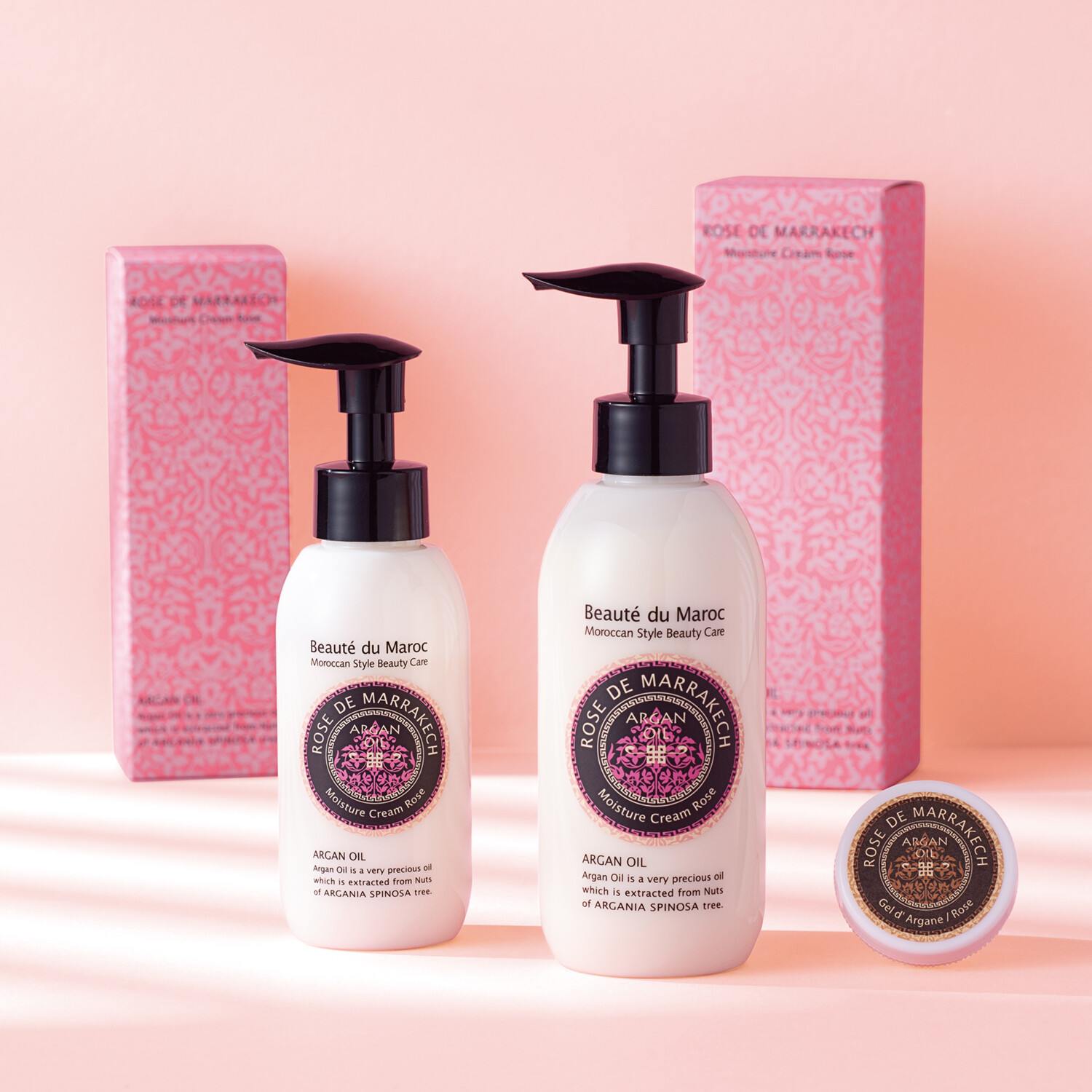 ローズ・ド・マラケシュ １品８機能オールインワン モイスチャークリーム ローズ ３本分特別セット 