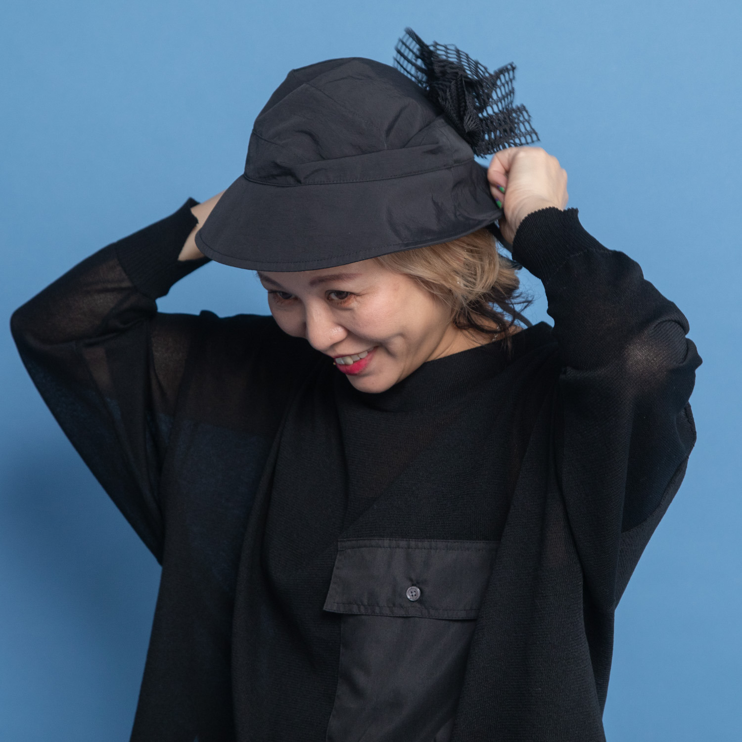 ワン　バイ ヨーコモリモト モードもカジュアルも フェミニンも備えた 大人のための デザインバケットハット