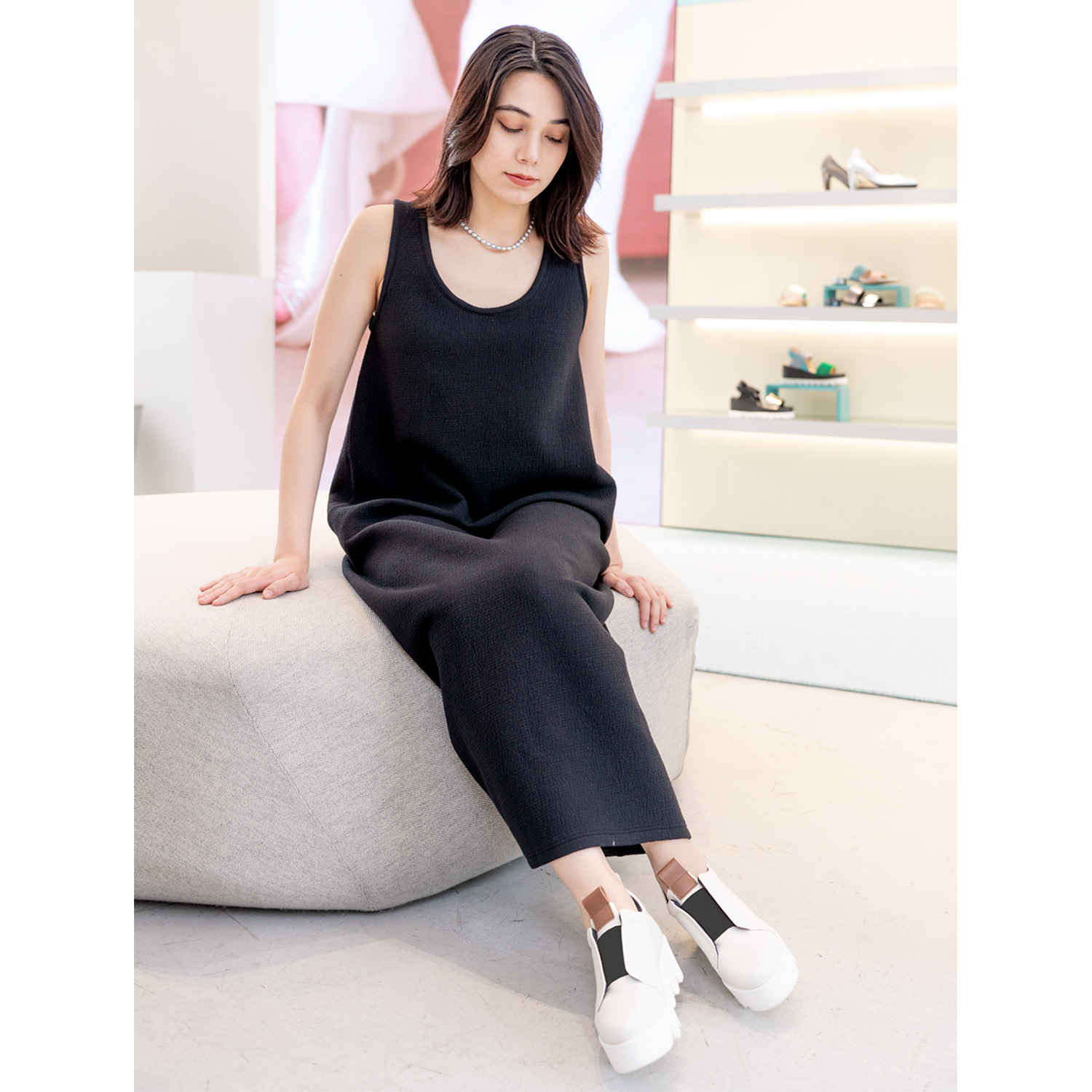 ヒルズアヴェニュー ＜日本製＞ 山羊革スリッポン “シドニー”