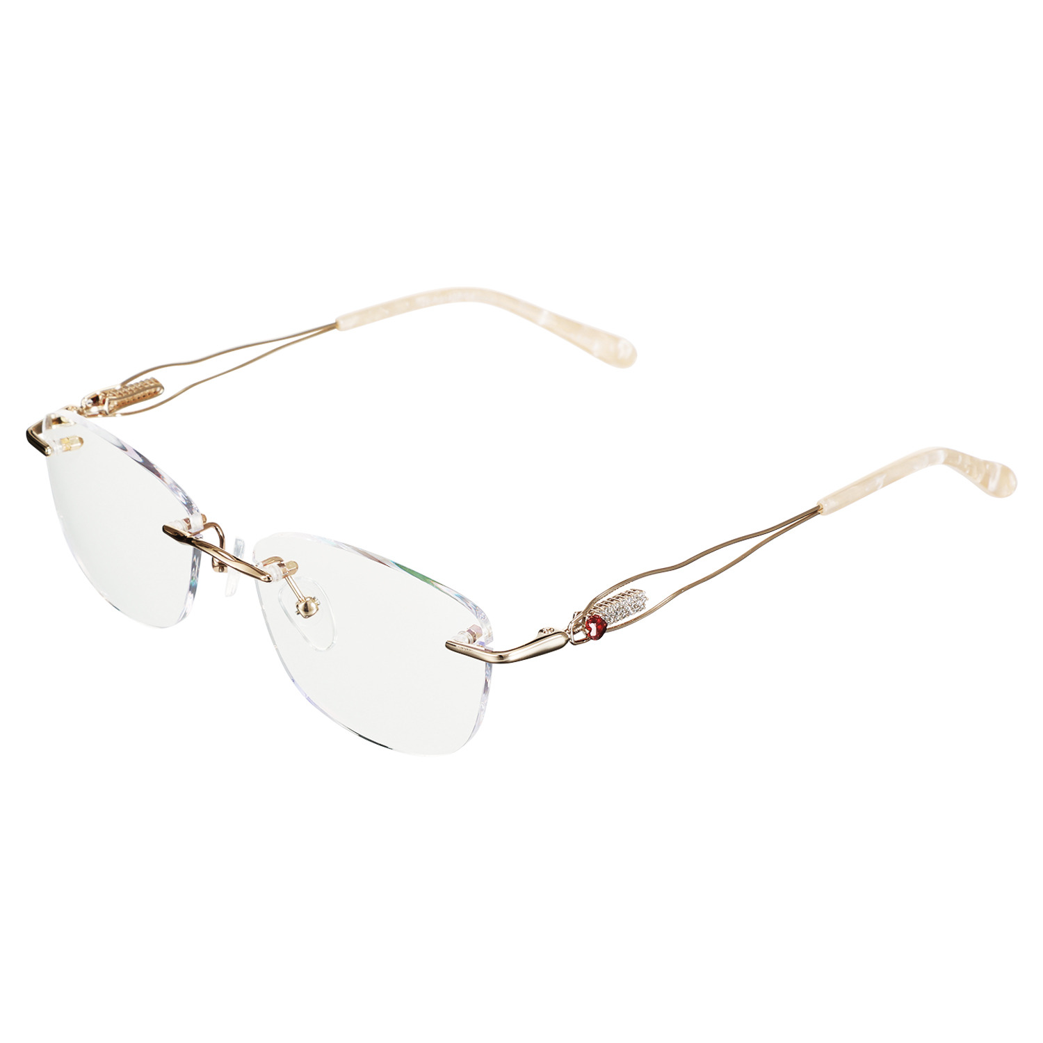 ジーロット ＵＶ＆ ブルーライトをカット アクティブ透明サングラス （ファッション用グラス） 