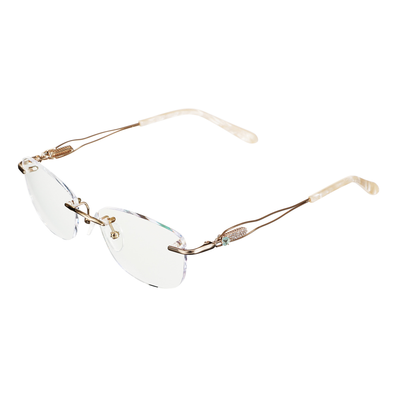 ジーロット ＵＶ＆ ブルーライトをカット アクティブ透明サングラス （ファッション用グラス） 