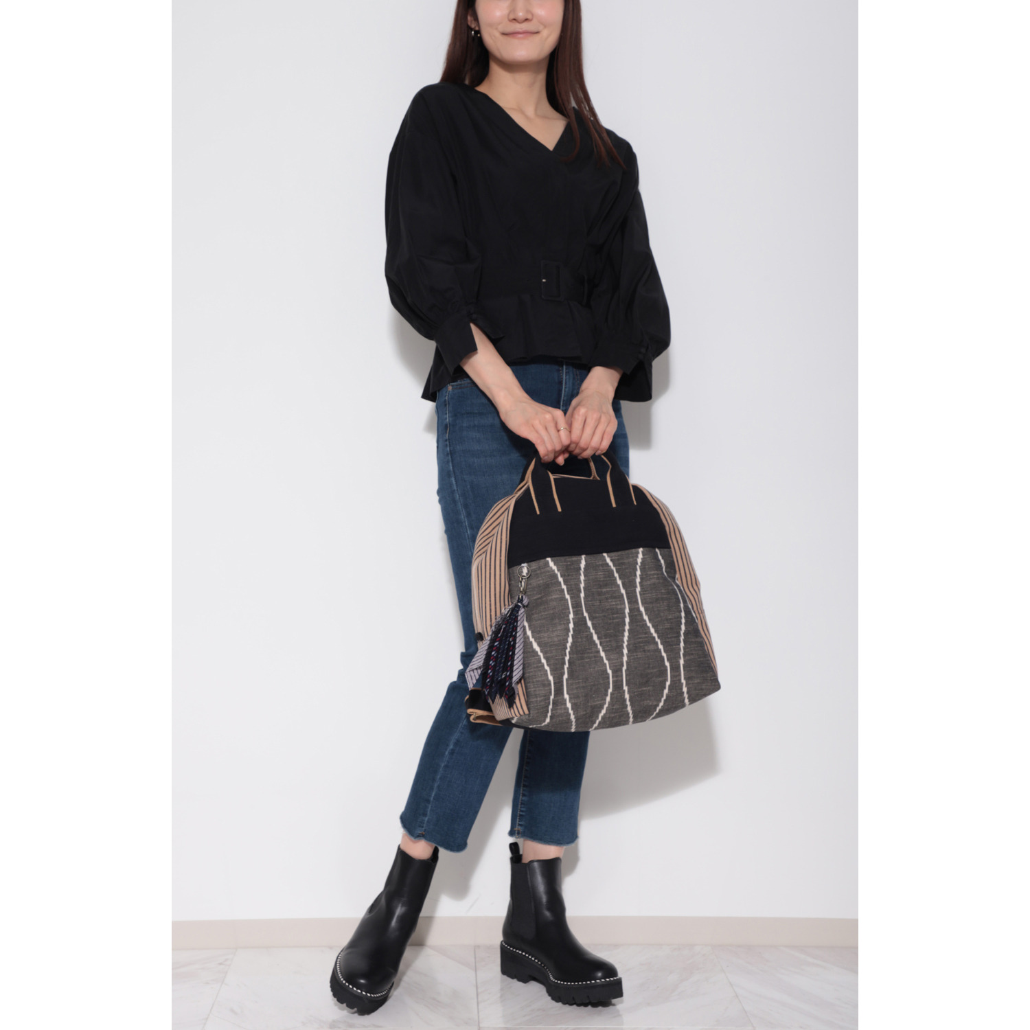 オカモト商店 儀右ヱ門 久留米かすり ２ウェイリックサック “ラックサック”