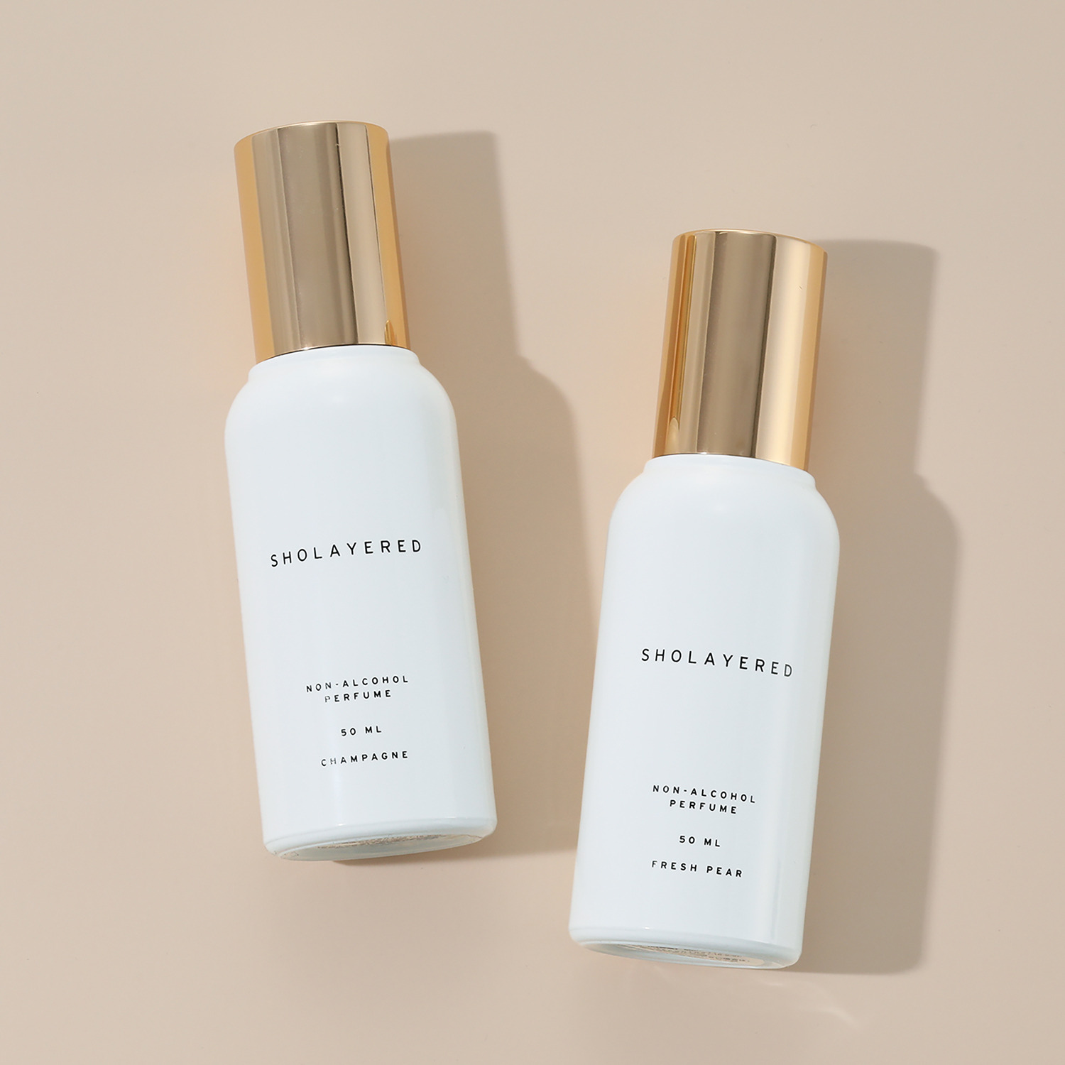 ショーレイヤード 爽やかに、艶やかに ノンアルコール香水 石坂将いちおしの香り “フレッシュペア” “シャンパン” 特別セット