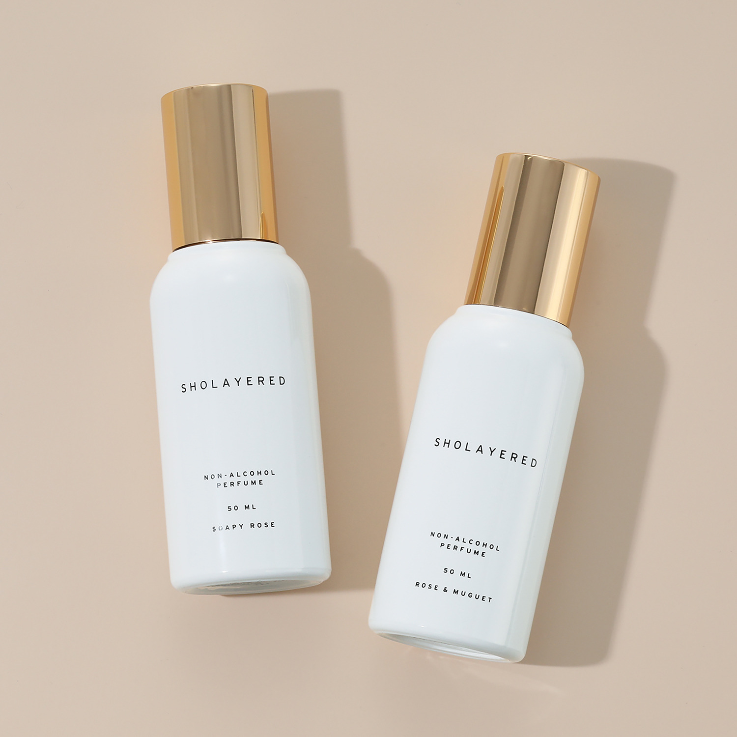 ショーレイヤード 爽やかに、艶やかに ノンアルコール香水 “ソーピーローズ” “ローズ＆ミュゲ” 特別セット