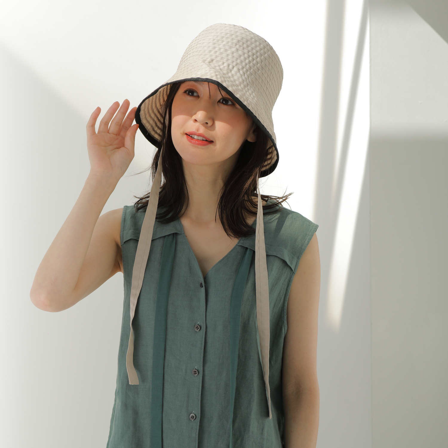 タイムクロス 日本製 超軽量 グログランブレードハット 