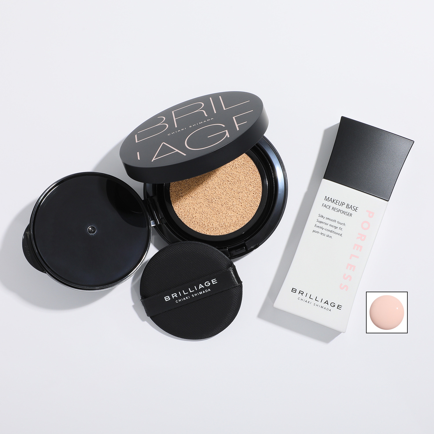 ブリリアージュ 輝くような艶肌演出！ クリエイターズ ロングウェア ＵＶ　クッション ブリリアントスキン　ＥＸ 特別セット 